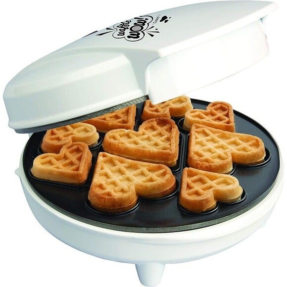 Waffle Wow-Mini 3-D Hearts Waffle Maker-NDB - Picture 3 of 12